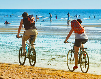 Biking near Pismo Sands Beach Club