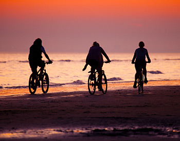 Biking near Pismo Sands Beach Club