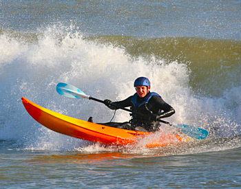 Kayaking at Pismo Sands Beach Club